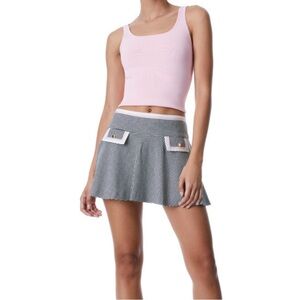 Alice + Olivia Houndstooth Skirt